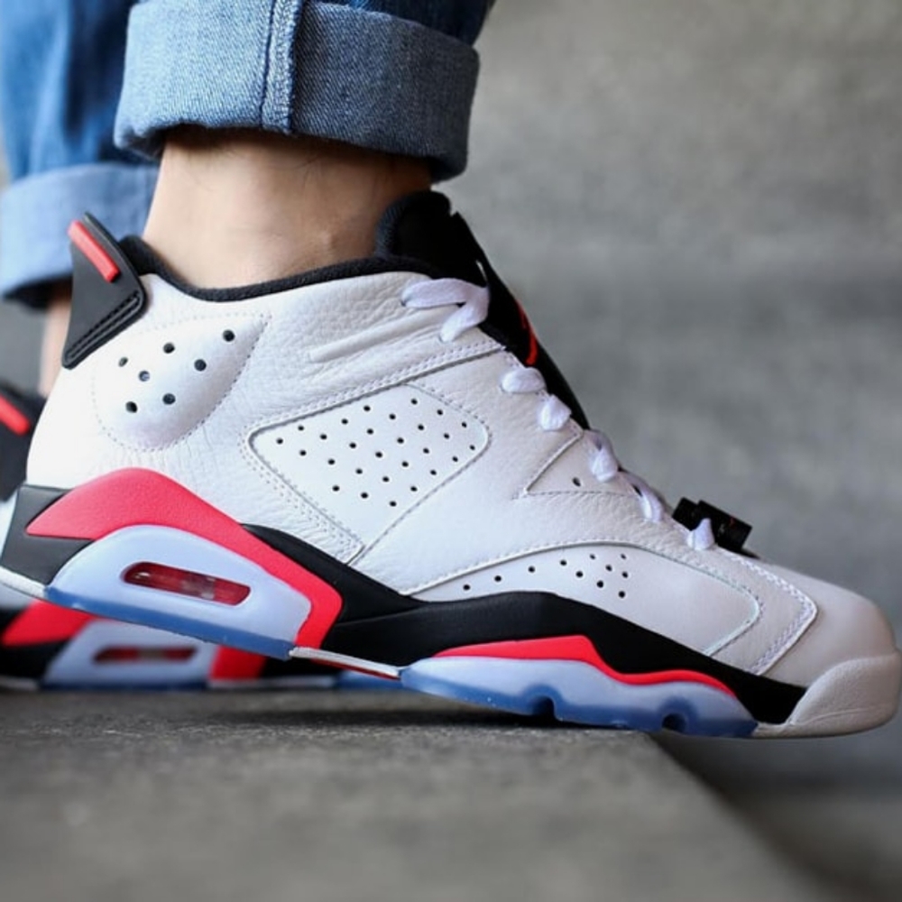 COPY - Air Jordan 6 Retro Low White  "Infrared" 2015 released